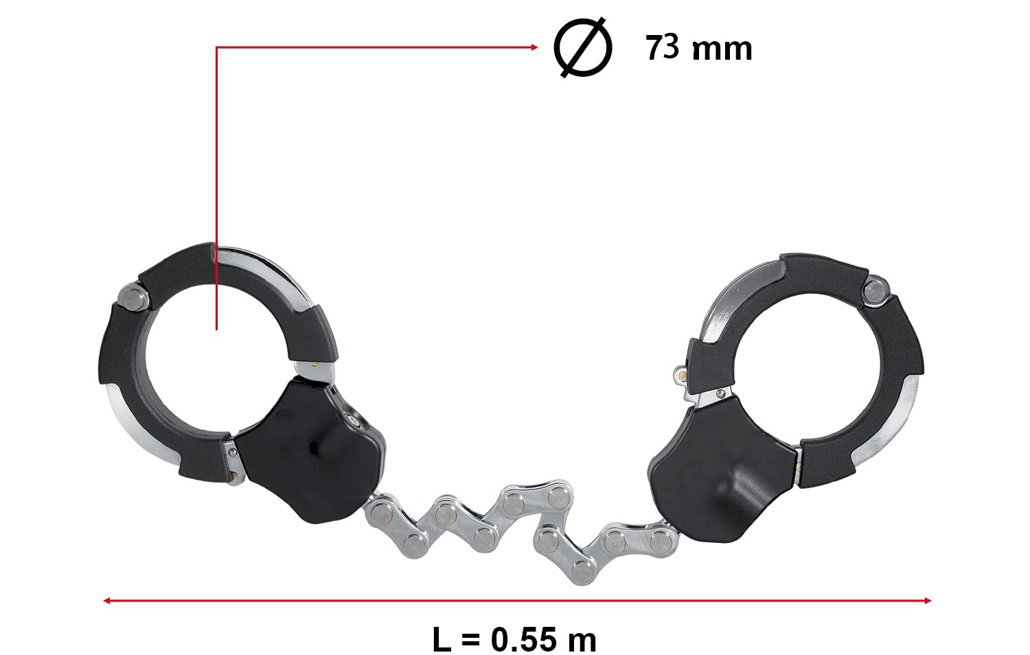 UMEDO Scooter front rod Silicone Coated  Security Guard Against Theft Heavy Duty  Grip E Scooter Accessories Lock