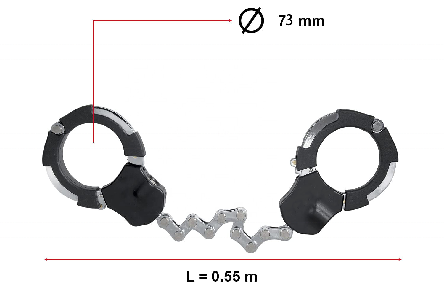 UMEDO Heavy Duty motorcycle Bike scooter cuff Lock Bicycle Chain Lock Scooter Accessories part grip loop Electric Pedicab lock