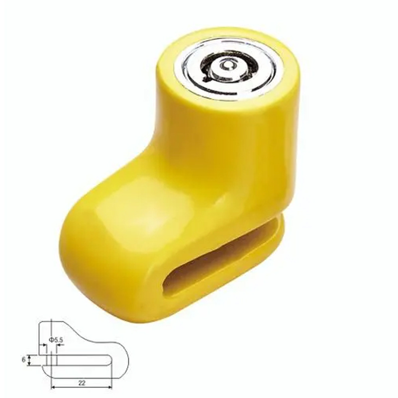 UMEDO-Anti-theft Alarm Steel Plate Brake Lock Electric Scooter Motorcycle Combination Padlock