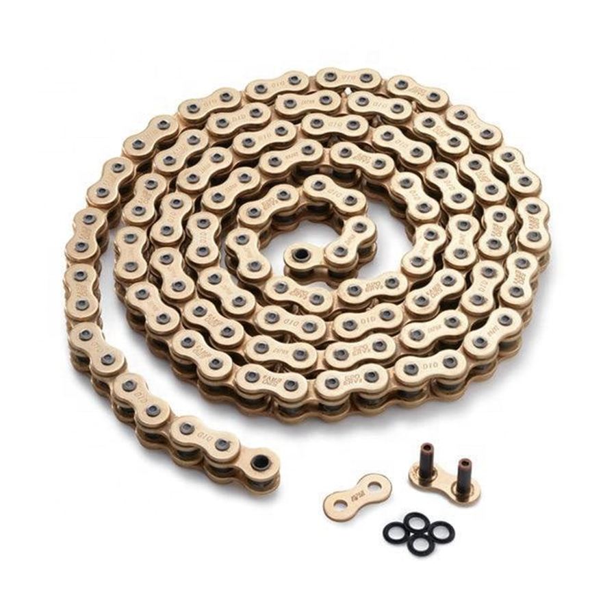 high quality O ring chain 428H-112L motorcycle chain set