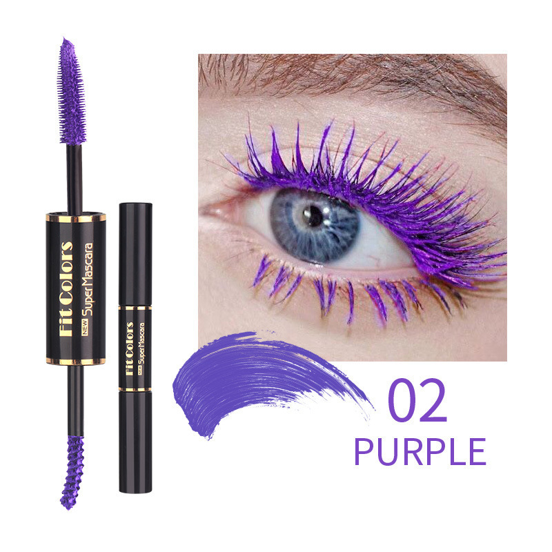 High Quality 2 In 1 Makeup Mascara Pigment Double Headed Liquid Waterproof Mascara Cream