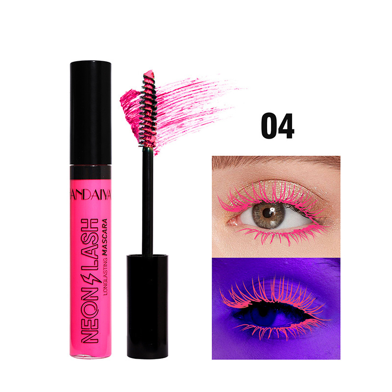 Handaiyan Coloured Mascara Lengthens Blue Purple Gold Bronze Fluorescent Green Goes Not Smudge Long-lasting Waterproof Mascara