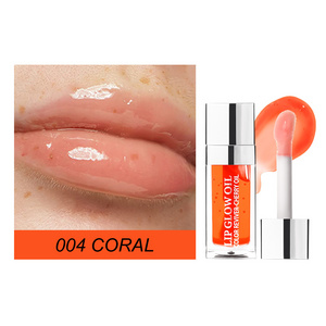 2023 Hot Selling Private Label Lip Tint Pumper Hydrating Lip Glow Oil Custom LOGO Glow Reviver Lip Oil