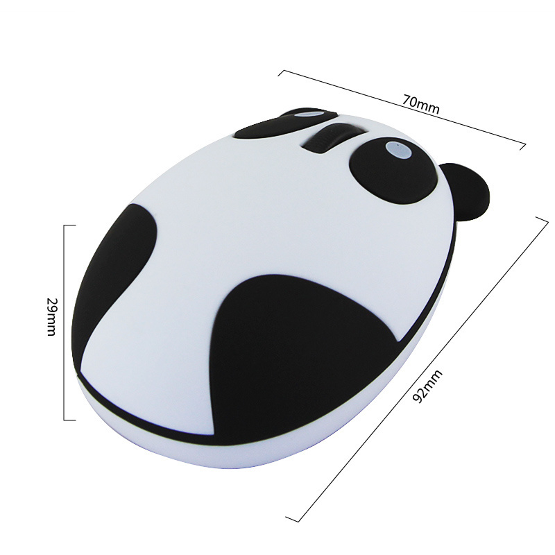 High quality cartoon design animal shape optical wireless computer mouse