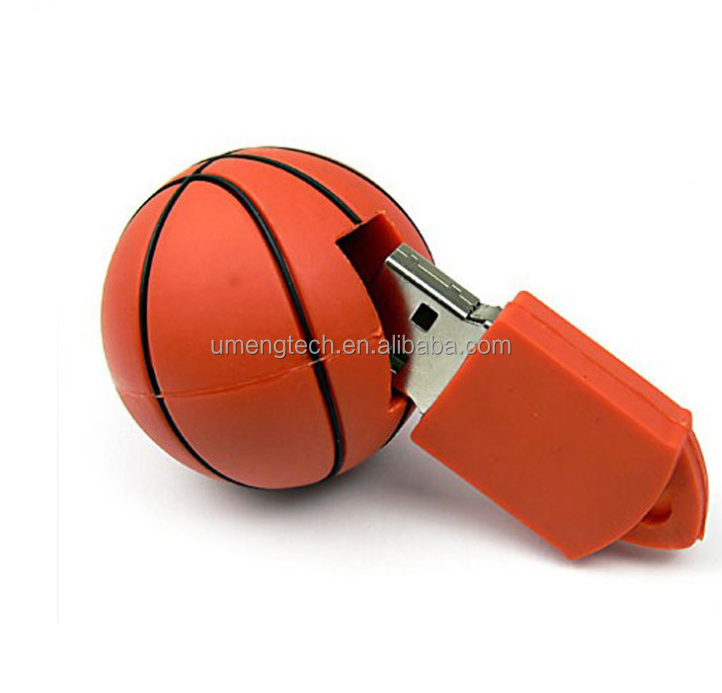 Sport series PVC basketball usb pen drives stick usb drives/usb key 512gb/disposable usb flash drive