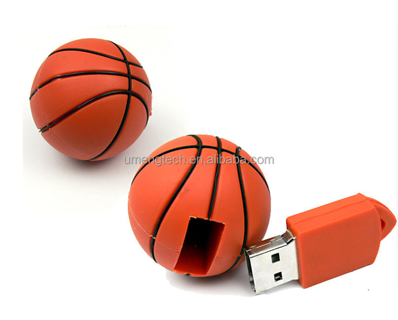 Sport series PVC basketball usb pen drives stick usb drives/usb key 512gb/disposable usb flash drive