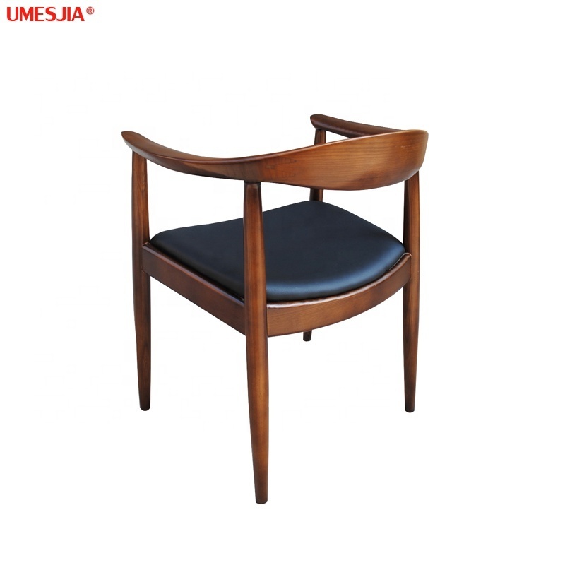 Kennedy President chair High Quality Ash Wood Chair Modern Home Furniture Restaurant Furniture  dining coffee  chair