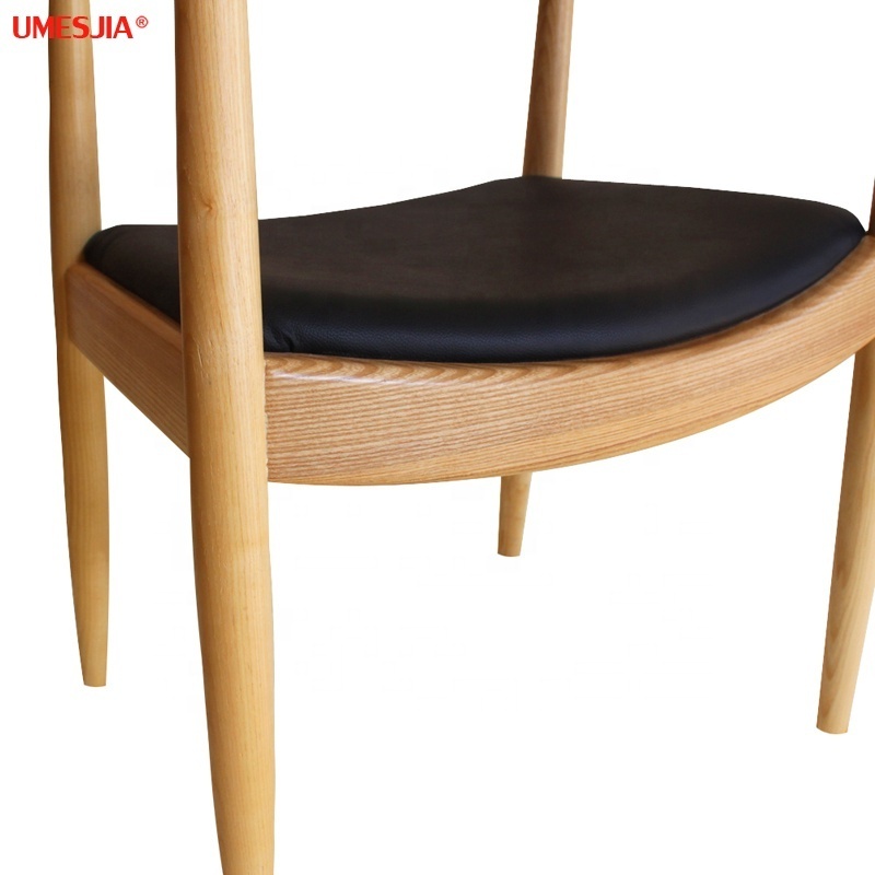 Kennedy President chair High Quality Ash Wood Chair Modern Home Furniture Restaurant Furniture  dining coffee  chair