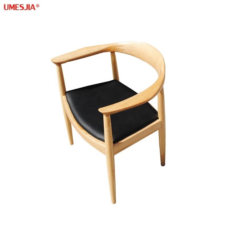 Kennedy President chair High Quality Ash Wood Chair Modern Home Furniture Restaurant Furniture  dining coffee  chair