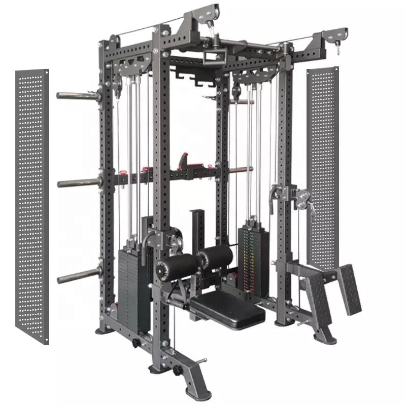 Factory Customized Large Commercial Multi functional Smith Strength Training Exercise Machine