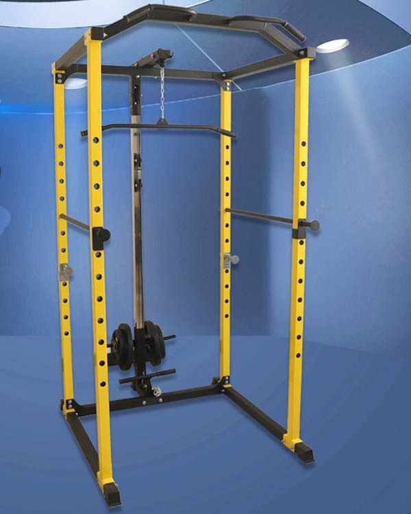 HOT SELLING Squat Rack Station Durable Chin Up Pull Up Workout Cable Pull Smith Machine Home Gym Fitness Equipment