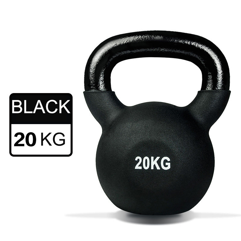 Factory Price Professional Virgin Vinyl Kettle bell Weight Lifting Neoprene Coated Kettle Bell KG/LB