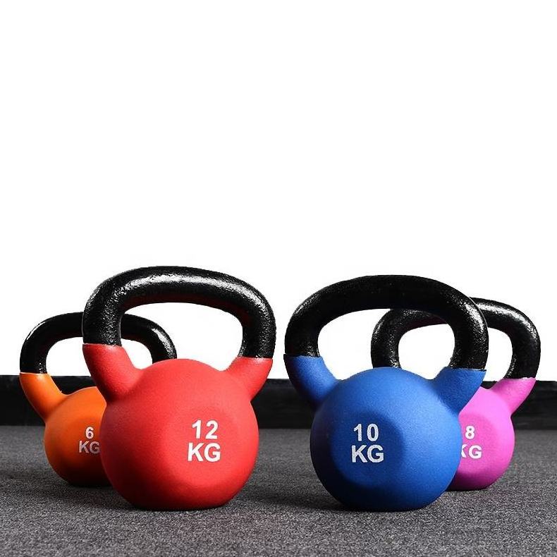 Factory Price Professional Virgin Vinyl Kettle bell Weight Lifting Neoprene Coated Kettle Bell KG/LB