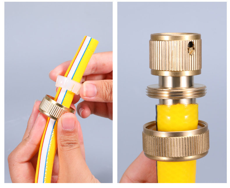 Washing Machine Faucet Water Inlet Hose Nipple Conversion Head Car Wash Water Outlet Nozzle 1/2'' 3/4Brass Metal Fittings