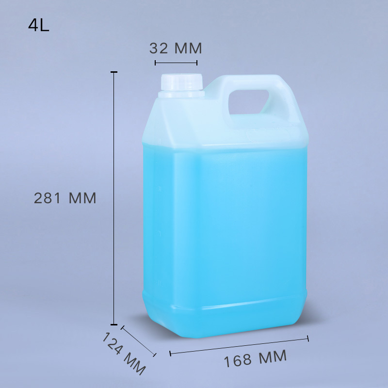 HDPE 1 Gallon Plastic Barrel Jerry Can For Oil Chemical Wine Storage Container