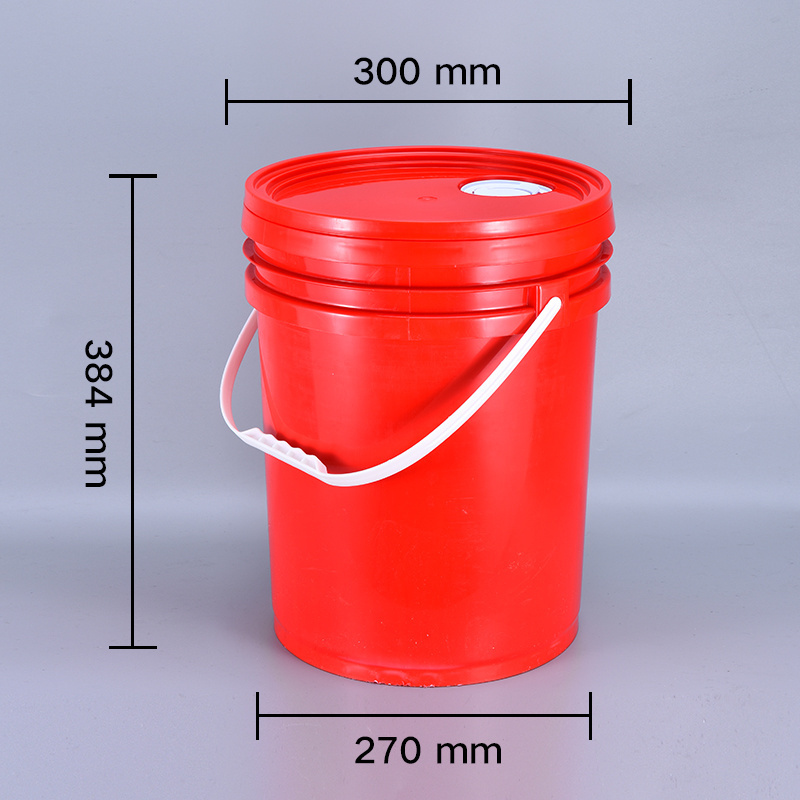 5 Gallon 20 Liter Empty Plastic Barrel Engine Oil Lubricants Storage With Oil Nozzle