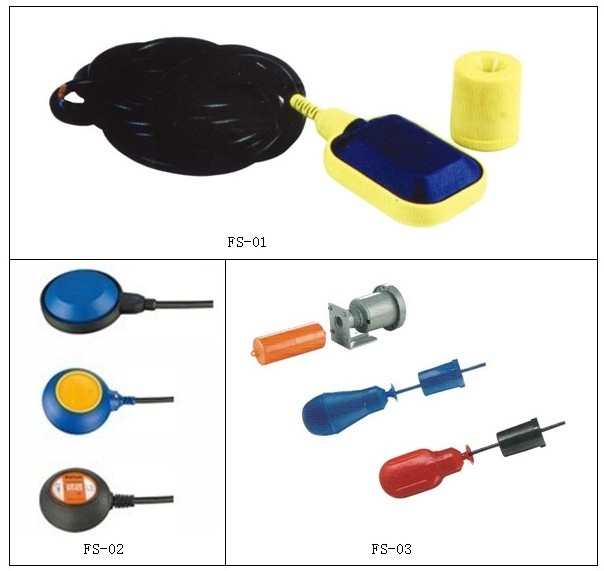 submersible water pump float switch