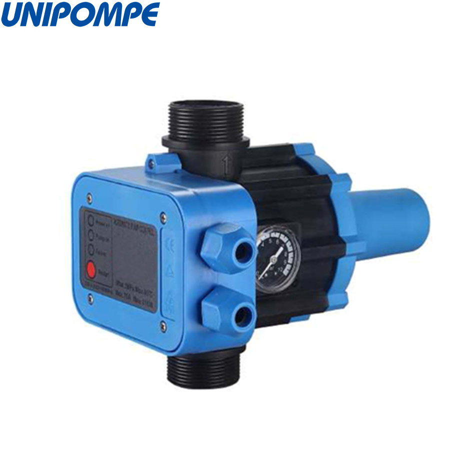 Pump controller pressure switch water