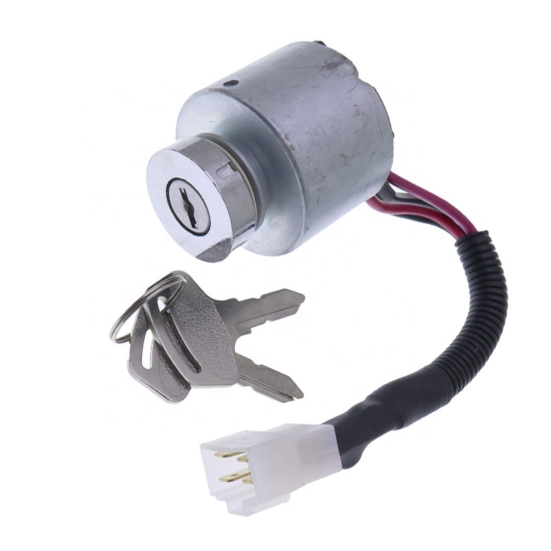 New 12V Ignition Switch 9-0911 with 2 Key for Kubota D722 D902