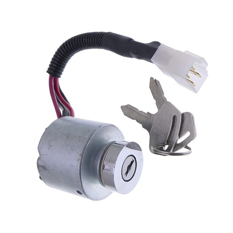 New 12V Ignition Switch 9-0911 with 2 Key for Kubota D722 D902