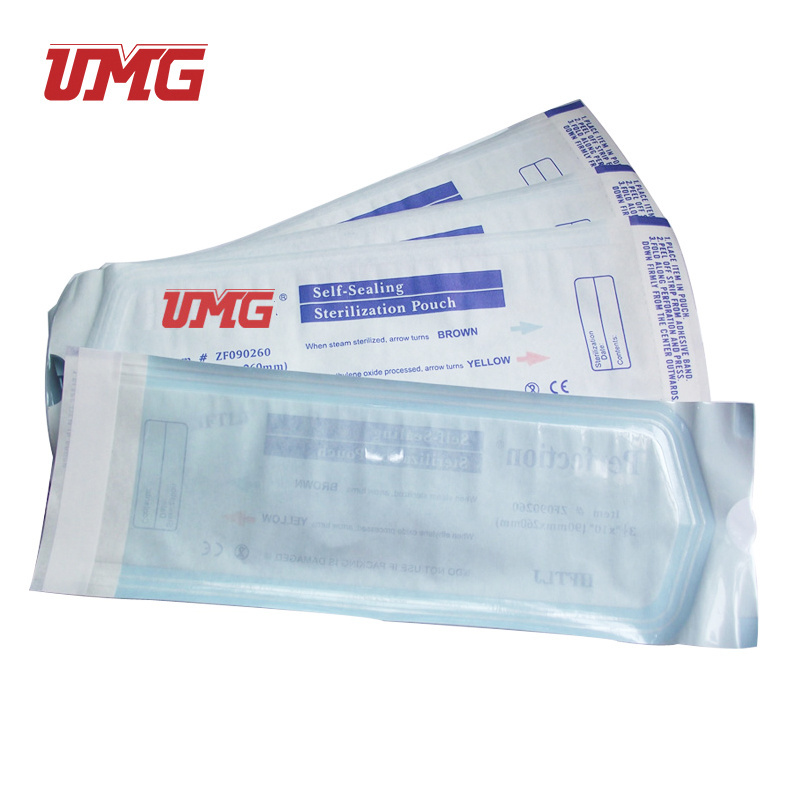 Customized Dental Instrument Sterilization Package Self-sealing Sterilization Pouch