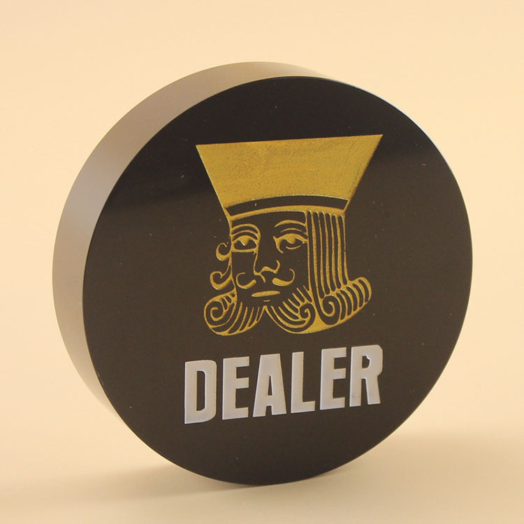 custom High Quality Casino acrylic poker dealer button