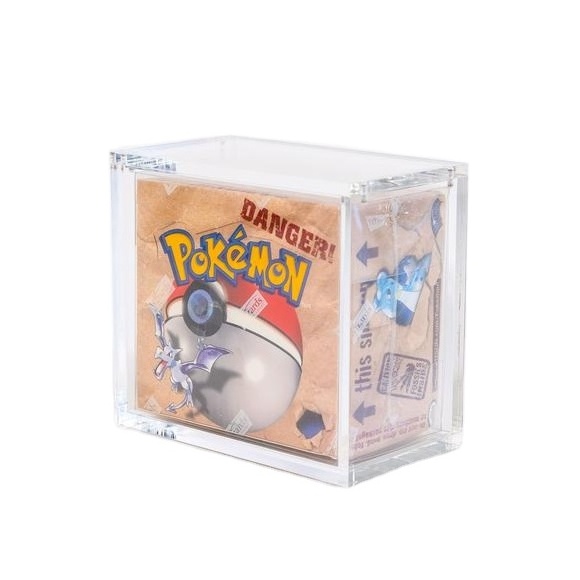 Custom Cheap Acrylic pokemon cards booster box packs wholesale