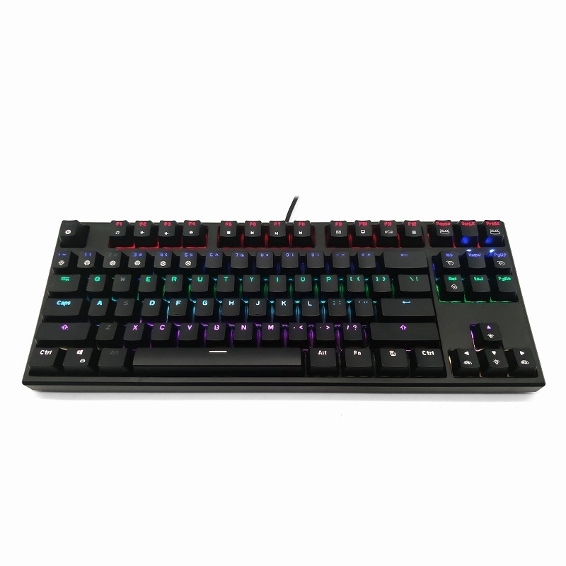 Wholesales Umila  RGB OUTEMU Blue Switch 87 Keys Arabic laser Mechanical Gaming Keyboard