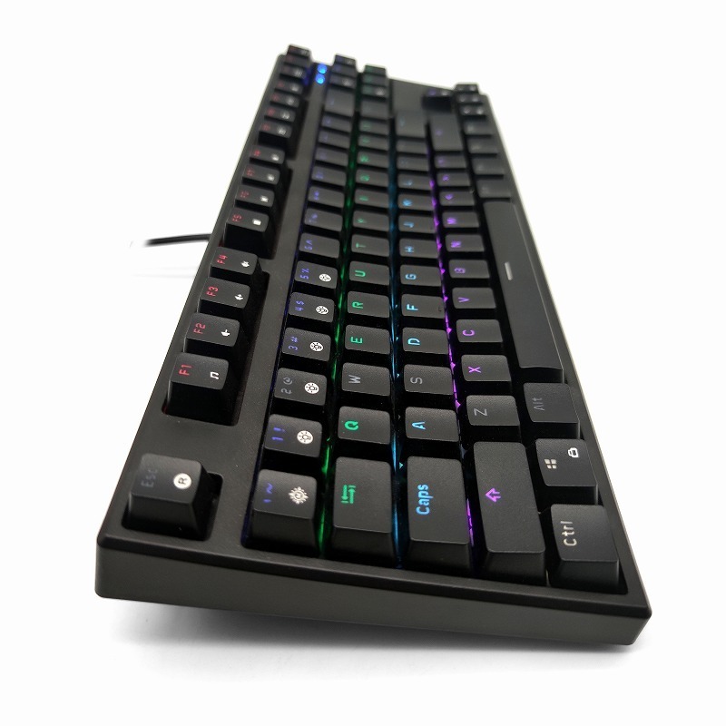 Wholesales Umila  RGB OUTEMU Blue Switch 87 Keys Arabic laser Mechanical Gaming Keyboard