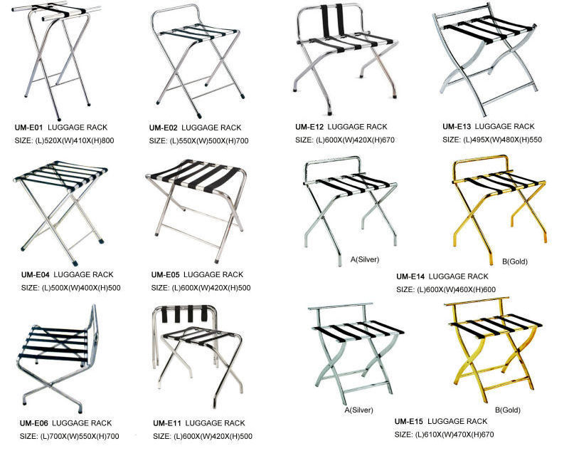 Folding Luggage Stand for Hotels