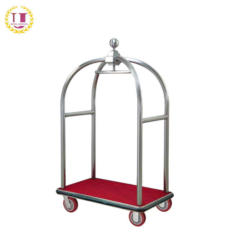 Hotel Concierge Birdcage Trolley Luggage Cart