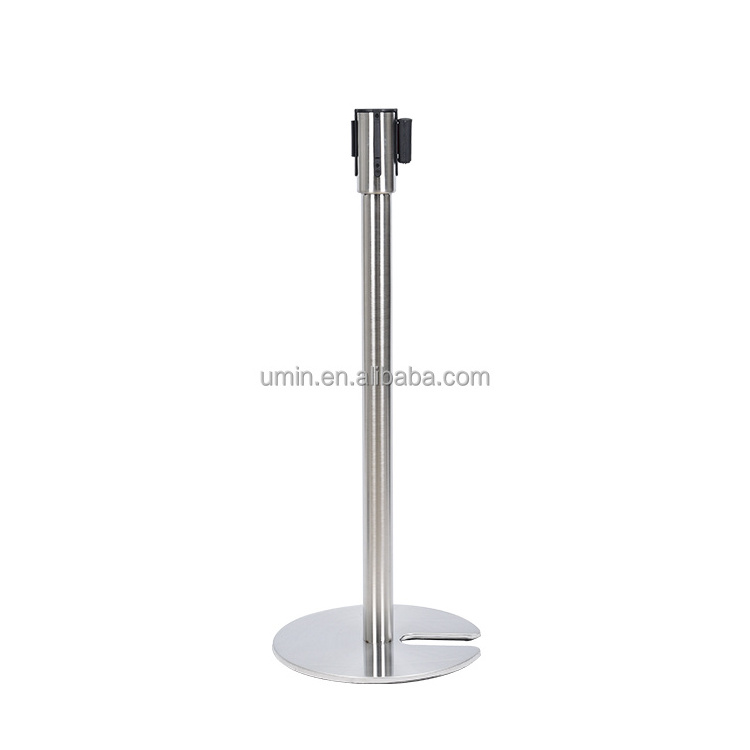 Stackable Stainless Steel Queue Barrier/ Stand/ Pole