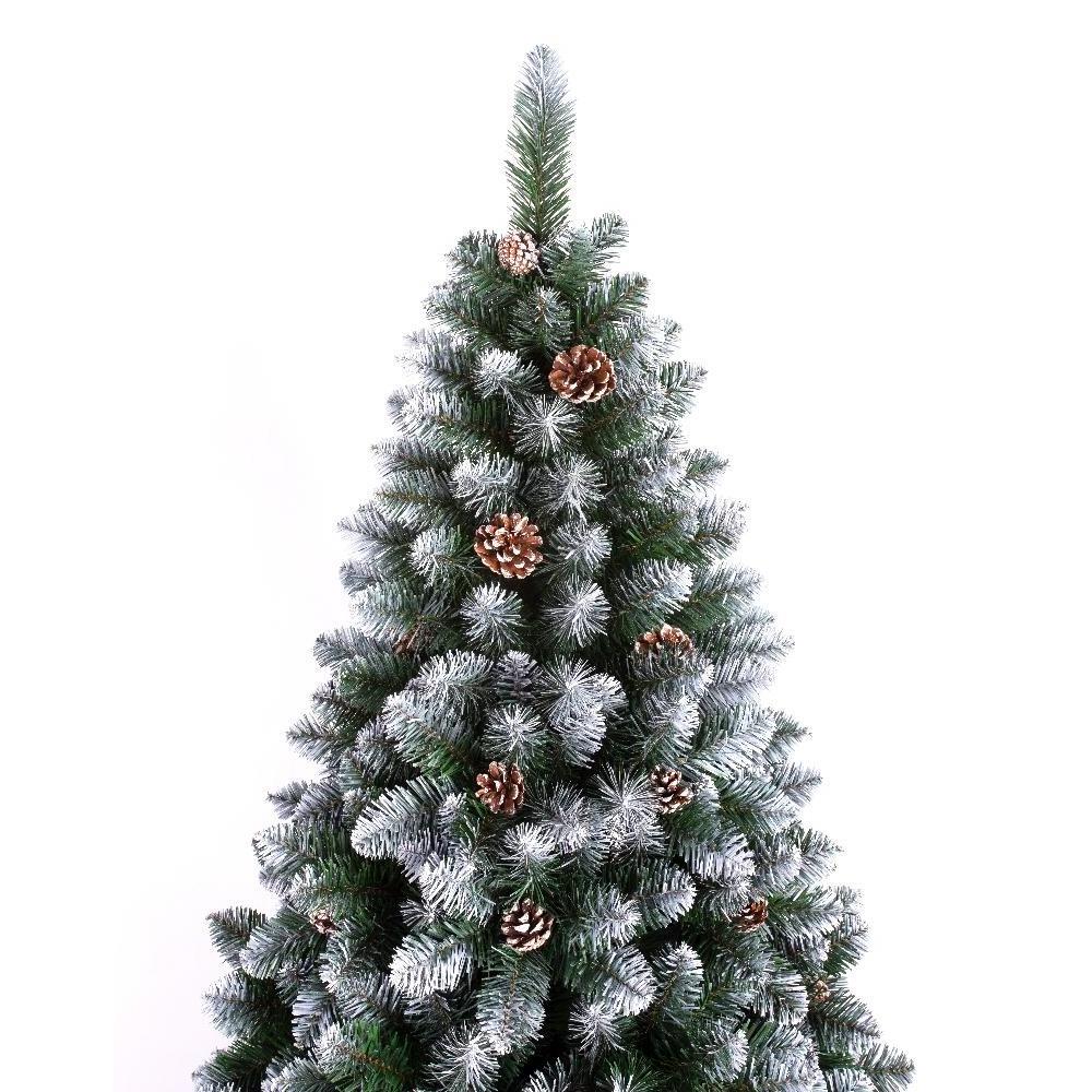 new arrival 2024,green Artificial Christmas tree,pine needle,pine nuts,home indoor,outdoor,hotel entrance,100%PVC,eco-friendly