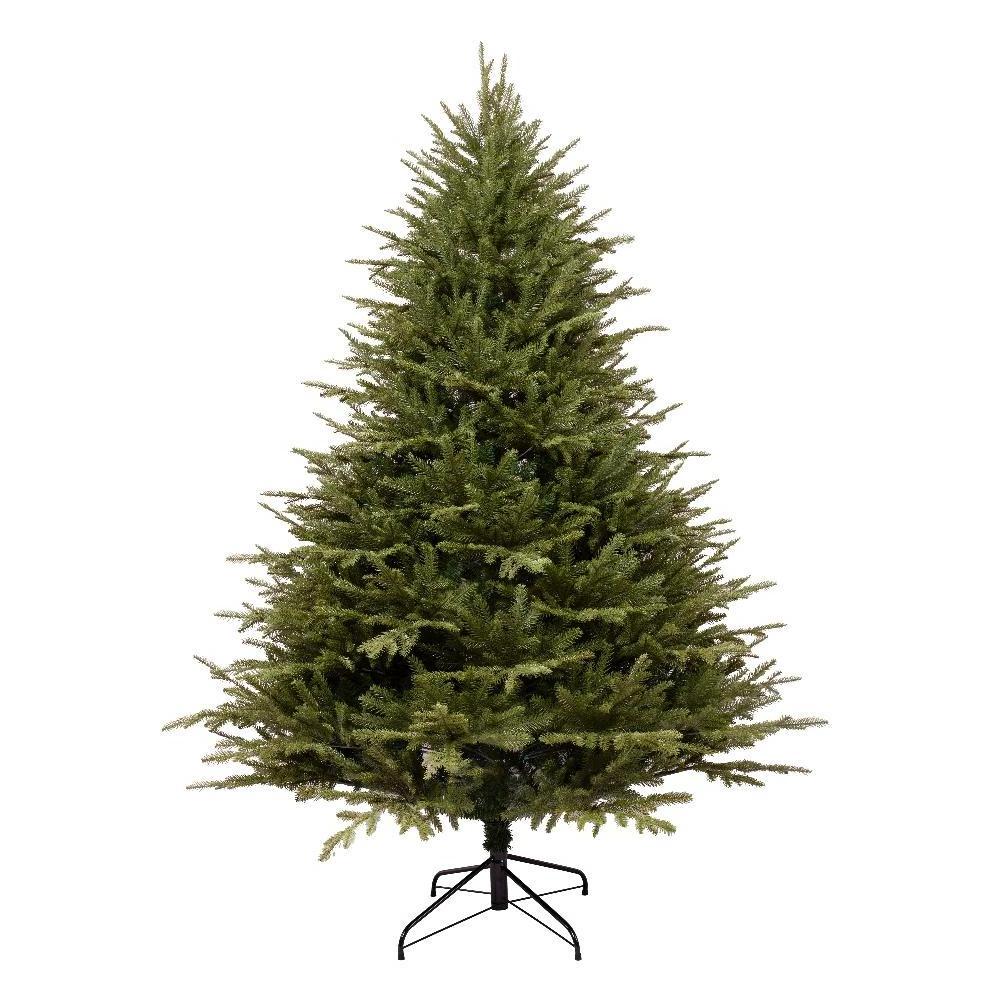 new arrival 2024,green Artificial Christmas tree,pine needle,home indoor,outdoor,hotel entrance,PE+PVC,eco-friendly