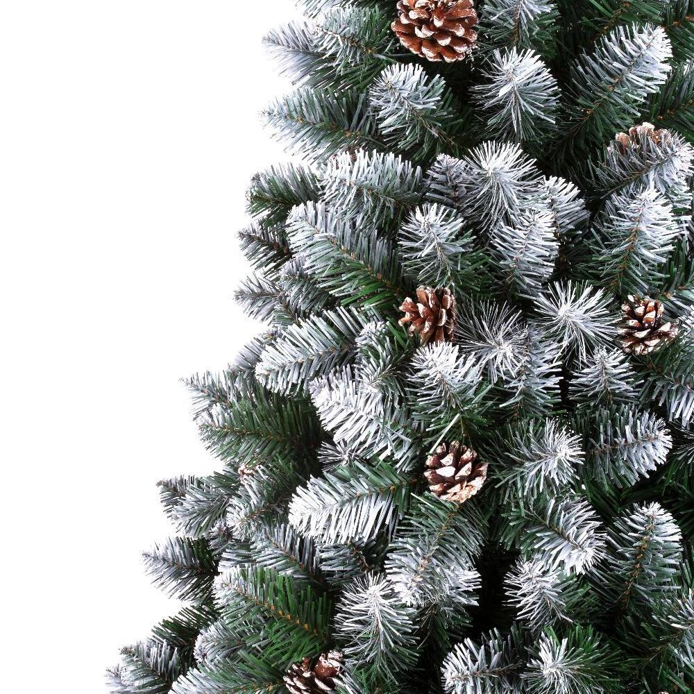 new arrival 2024,green Artificial Christmas tree,pine needle,pine nuts,home indoor,outdoor,hotel entrance,100%PVC,eco-friendly