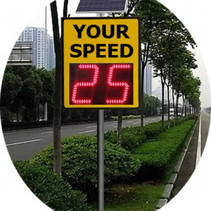 Doppler Car Swing Meter Powered Traffic Feedback Signs Display Led Solar Radar Limit Your Speed Sign