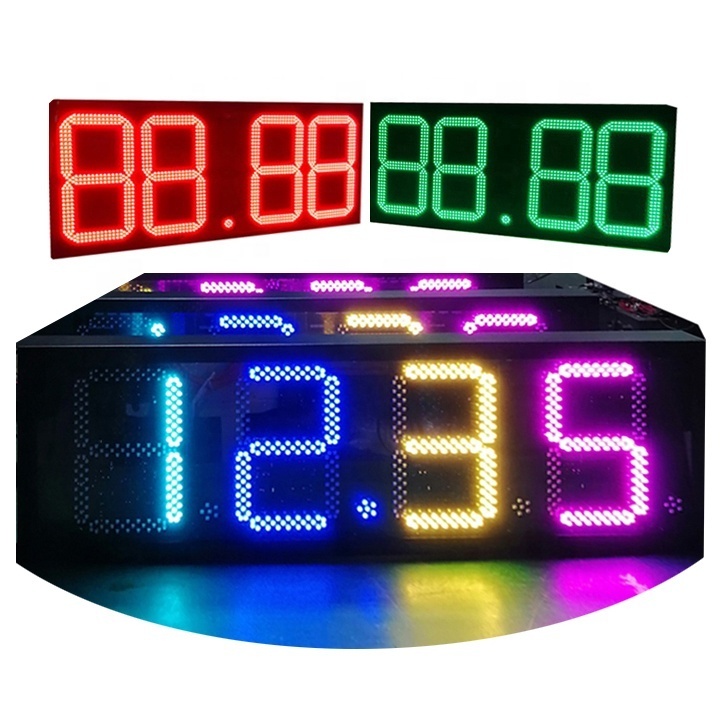 Outdoor Petrol Digital Display Station LED Gas Price Sign with xxx Oil for Indoor and Outdoor Use