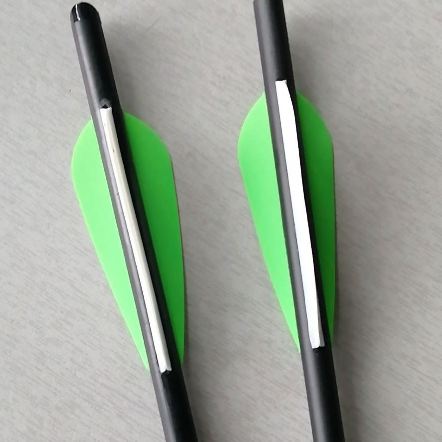 Archery hunting shooting arrow 8 mm outer diameter  aluminum arrow steel point with replaceable point