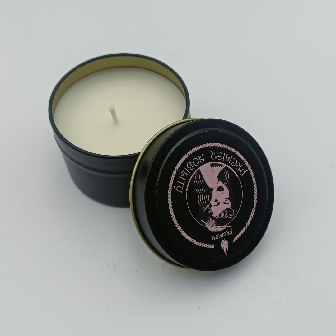 YML factory wholesale customized natural scented soy wax  candle low temperature massage candle home spa and skin care candle