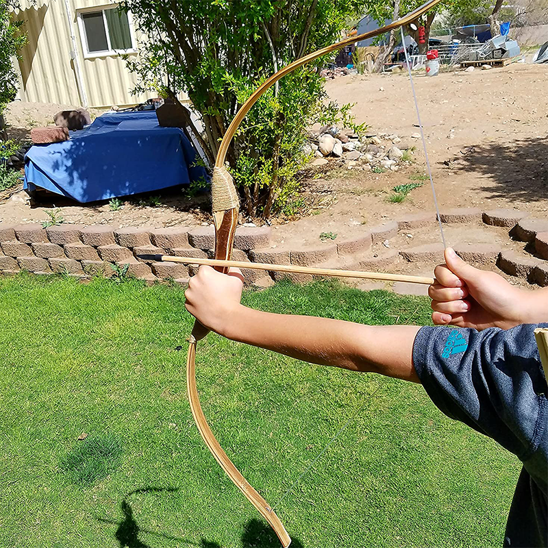 wooden bow and arrow archery youth bow and arrow kids archery valiant bow