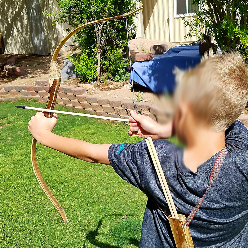 wooden bow and arrow archery youth bow and arrow kids archery valiant bow