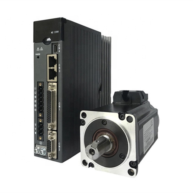 EtherCAT 750W 17-bit Single-turn Magnetic Encoder AC Servo Motor with Drive