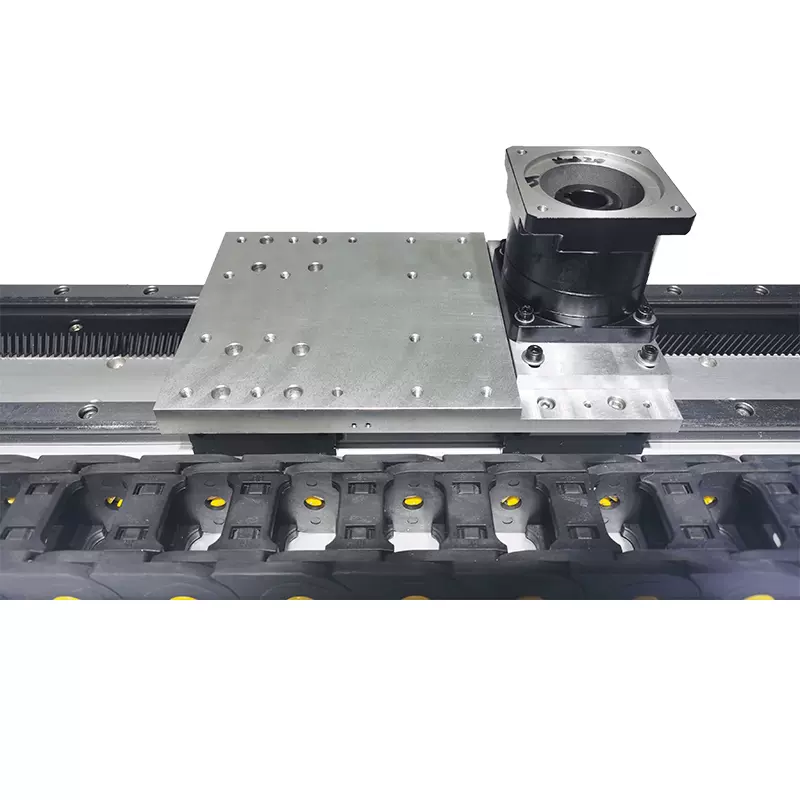 100mm-5700mm Max 500Kg Load Rack and Pinion Linear Rail With Gear Rack Slide Rack And Pinion CNC