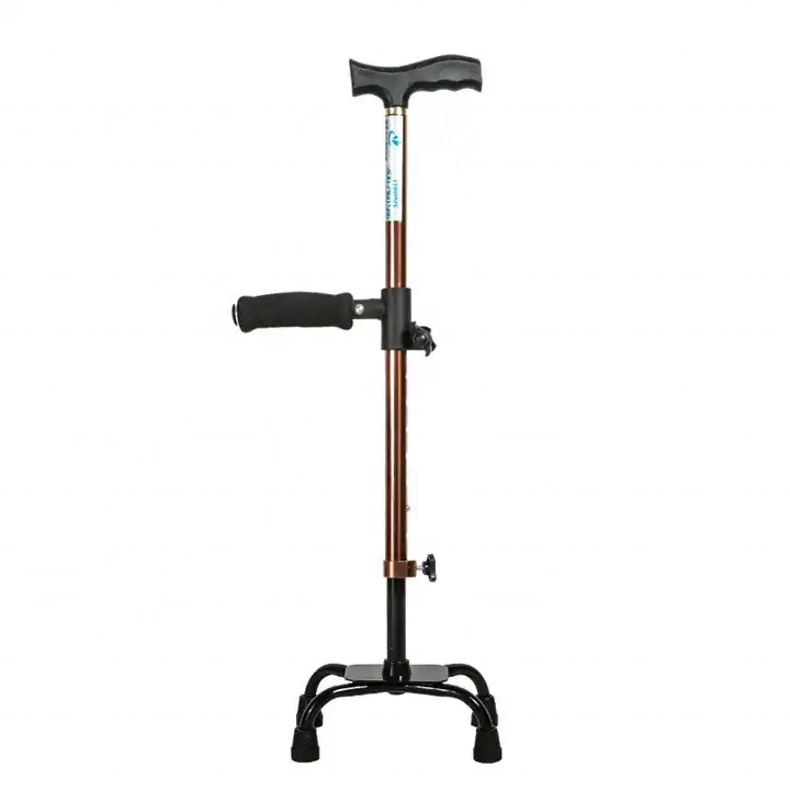 Brand Medical disabled crutches walking cane adjustable elbow paralysis walking stick aluminum