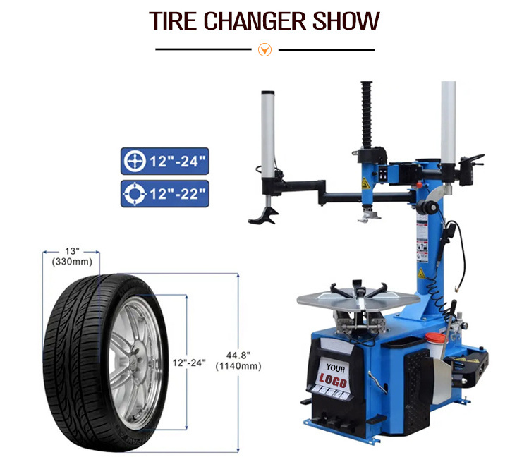 Promotion Car Tyre Changer & Wheel Balancing Machine Combination / Mobile Portable Machine Tire Changer Combo For Home Garage