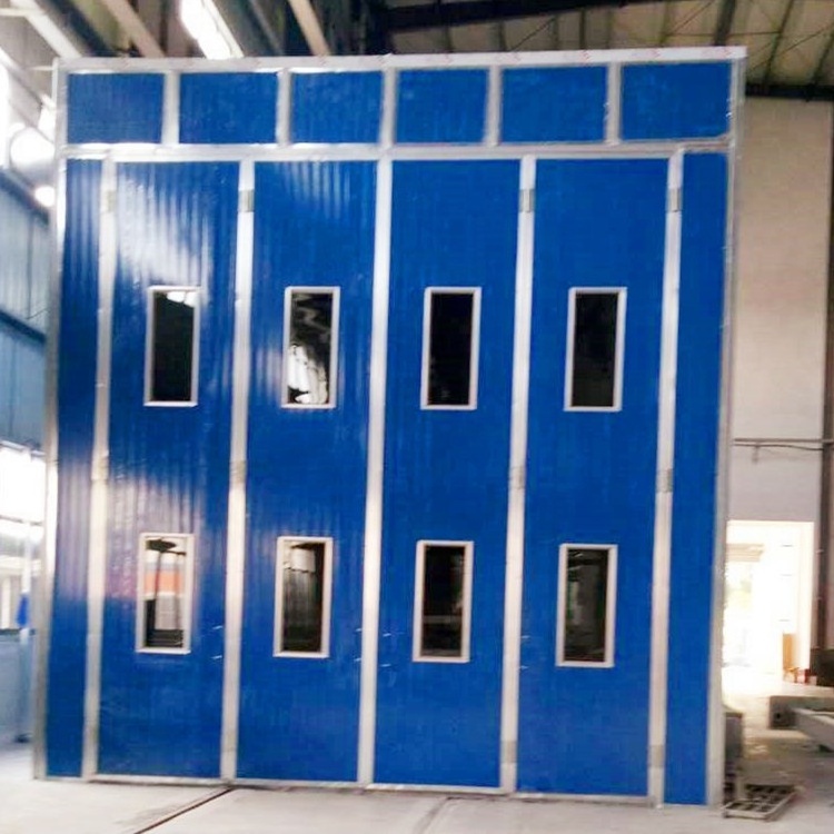 Custom industrial paint booth large spray booth drying room with LED lights