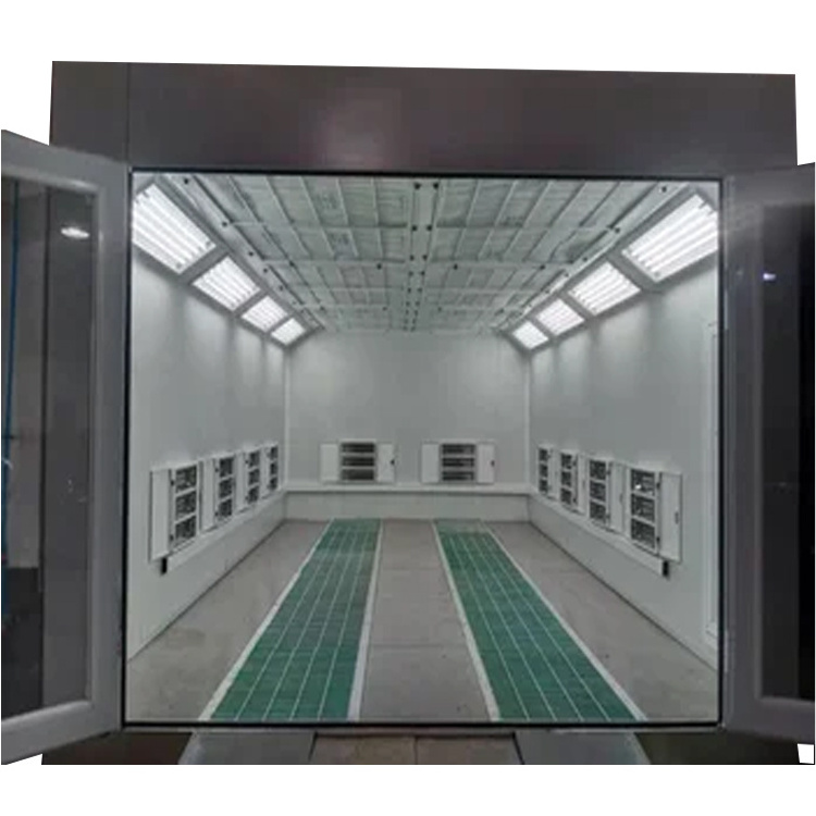 Customized spray booth and preparation station combination painting room and sanding room CE approved