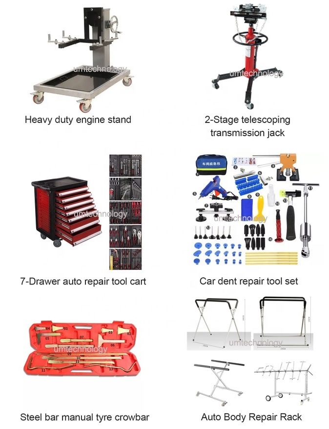 Tire changer combo car garage equipment 3D car wheel alignment one station auto service machine and tools