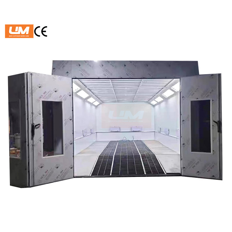 Cheap Spray Bake Paint Booth Automotive Spray Booth/Car Paint Spray Room CE Approve Custom