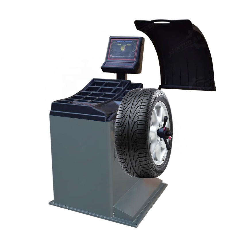 Factory wheel balance tire balancing equipment automatic tyre balance machine car service equipment